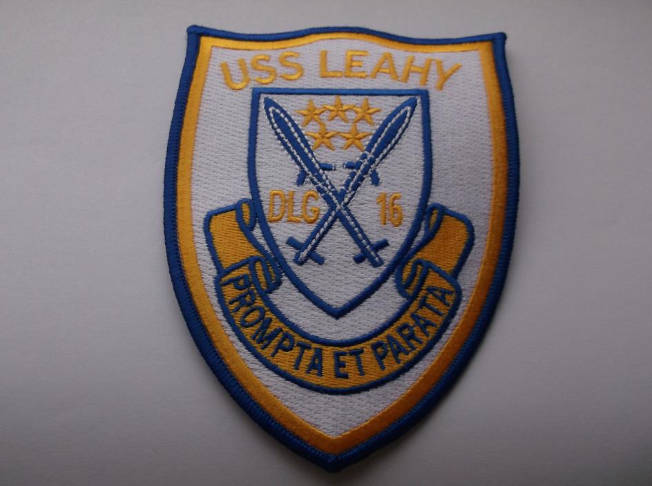USS Leahy DLG-16 Ship Patch