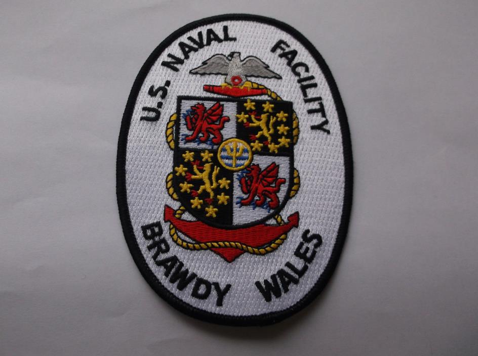 Naval Facility Brawdy Wales England Patch