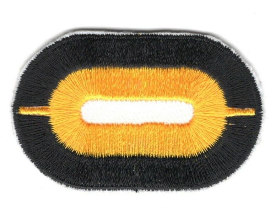 Army Airborne Oval Patch: 1st Brigade, 101st ABN Division - cut edge