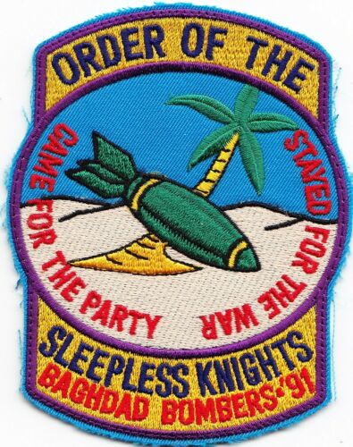 Order of the Sleepless Knights Baghdad Bombers '91   USN/USMC ????