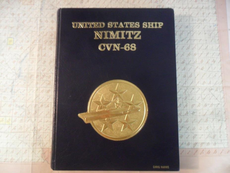 Carrier USS Nimitz (CVN-68) 1989-1991 Desert Storm cruise book / yearbook / log