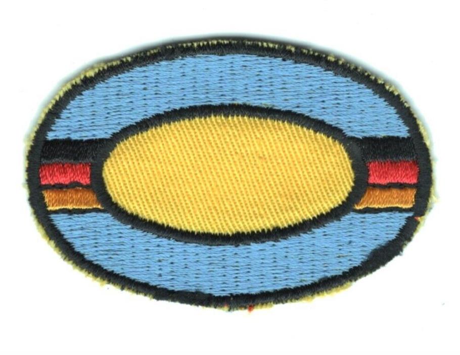 Army Airborne Oval Patch: 5th Quartermaster Detachment - twill