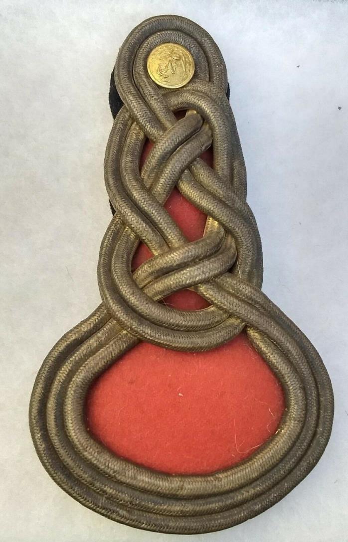 Span Am/ Philippine Insurrection USMC Army Uniform Shoulder Board Epaulette