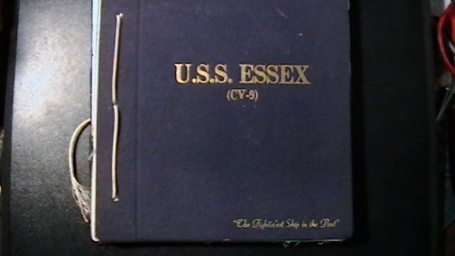 USS ESSEX CV-9  CRUISE BOOK  1950 -1951 