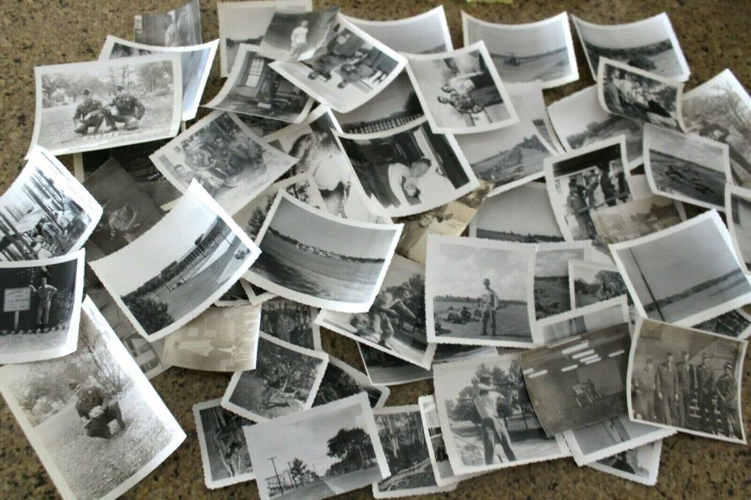 Vintage 1950's 1953 KOREAN WAR US Army Military Soldier Photo Picture Lot