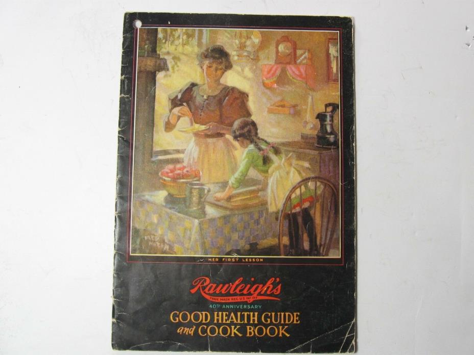 1929 Rawleighs Good Health Guide and Cook Book - #5399
