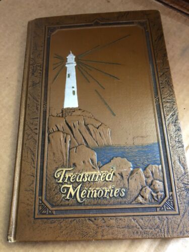 Treasured Memories, Used Funeral Book In 1938