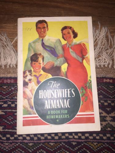 1938 The Housewife's Almanac 