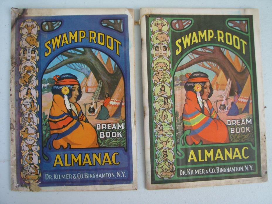 Two Swamp Root Almanac for 1940 & 1941    (LOC =lkr 6, doc box)
