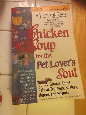 Chicken Soup Pet Lover's Soul Canfield Bush Herriot Linkletter Radner