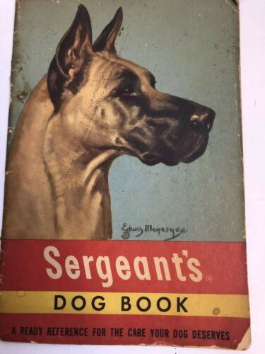 SERGEANT'S DOG BOOK 1950 GUIDE BOOK