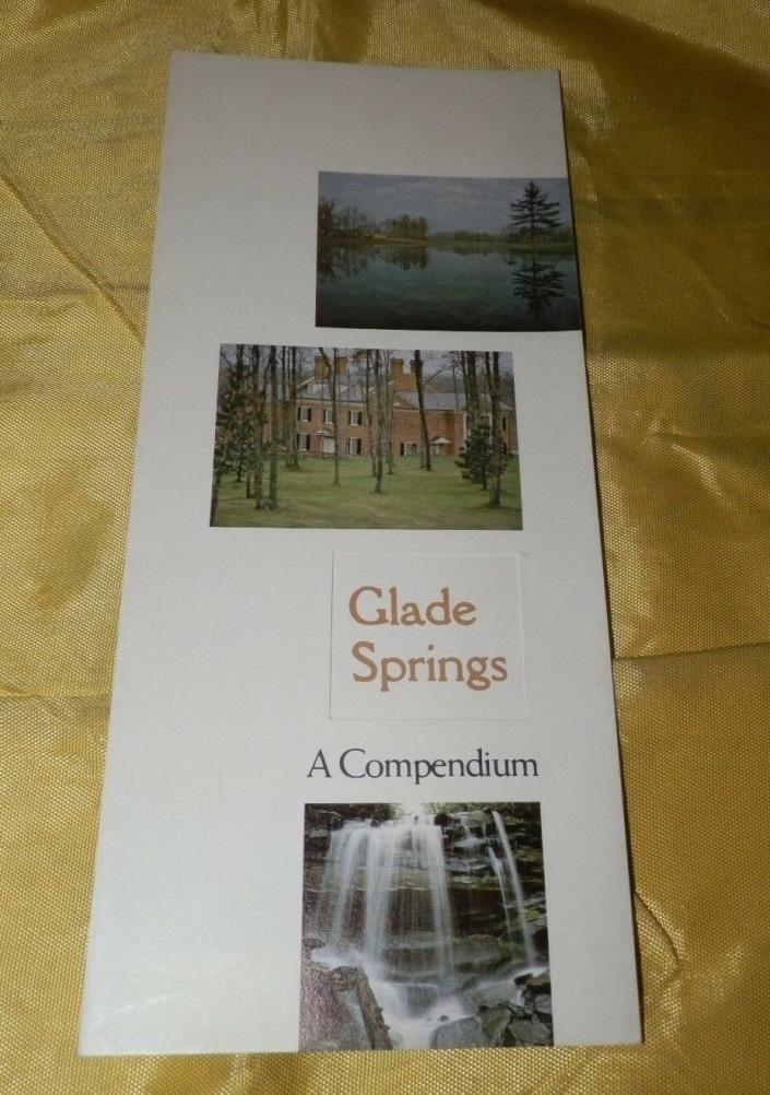 Very Scarce Glade Springs Near Beckley, WV Promo Brochure.