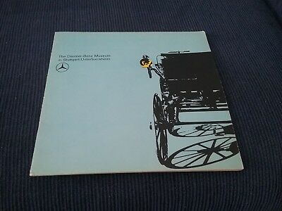 1964 Daimler-Benz Museum Brochure