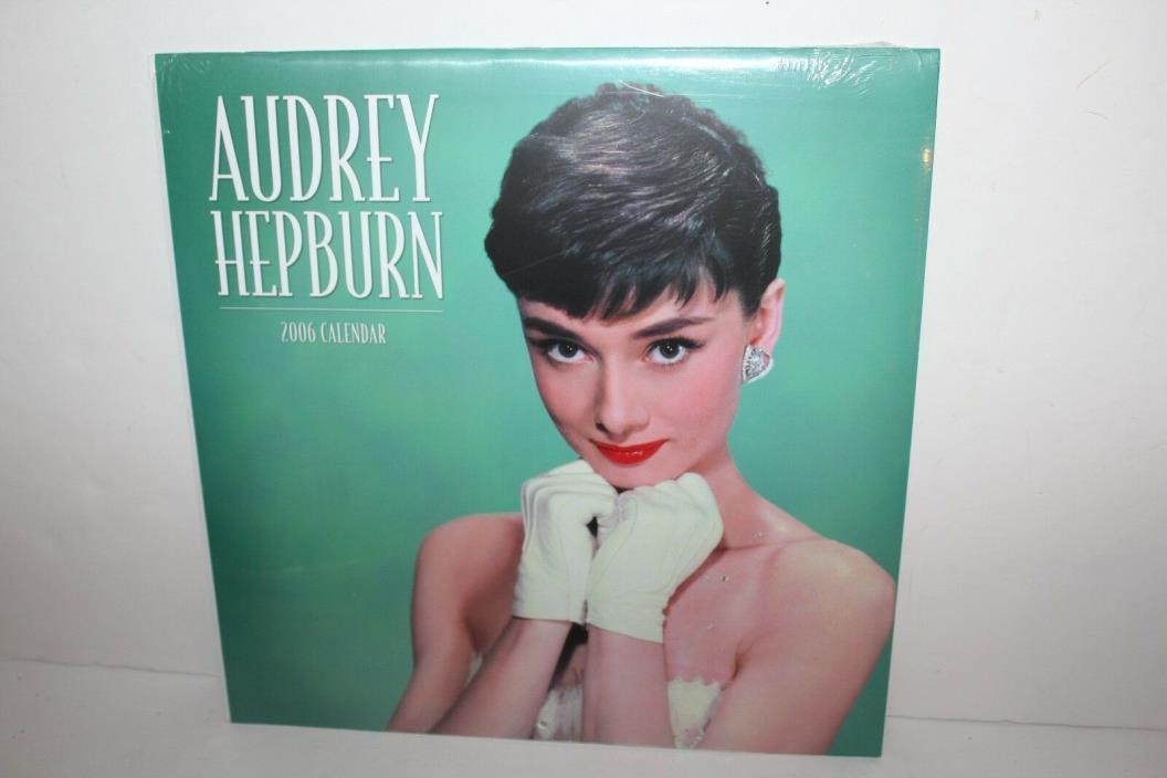 2006 Audrey Hepburn Calendar, Cedco Publishing Co, SEALED!!