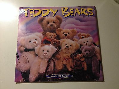 1998 Windsor Teddy Bears Calendar NEW Sealed