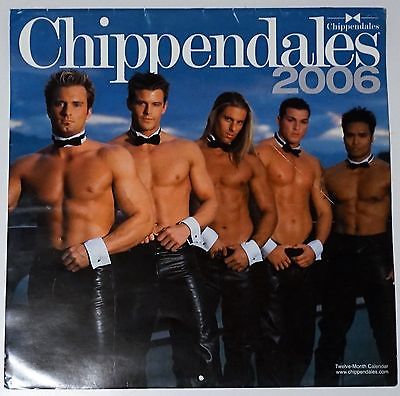 VINTAGE Chippendales Calendar 2006 CHARLES DERA, KEVIN CORNELL, MATT KENNEDY