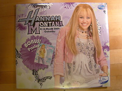 Hannah Montana 16 Month Calendar  2009  11
