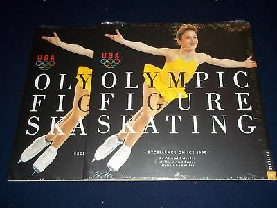 1999 OLYMPIC FIGURE SKATING CALENDAR LOT 2 - O 1114