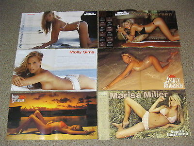 Lot of 6 Sports Illustrated Swimsuit Calendar Posters 14