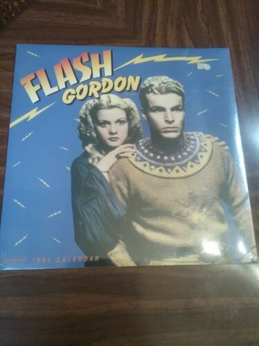 Vintage Flash Gordon 1991 Calendar Landmark Calendars with Movie Photos