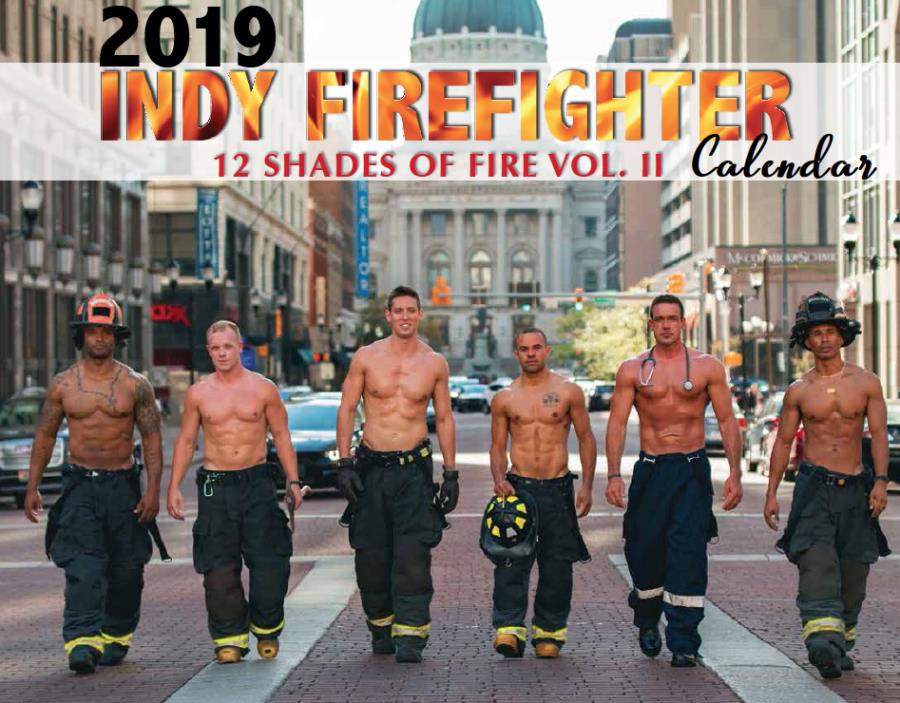 2019 INDY FIREFIGHTER CALENDAR     VALENTINE'S GIFT    FREE SHIPPING