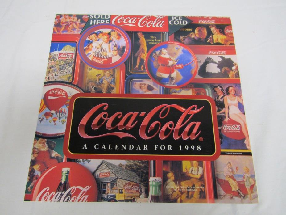 Coca-Cola 1998 Calendar Nostalgic Collection of Coca-Cola Ads from 1903-1949