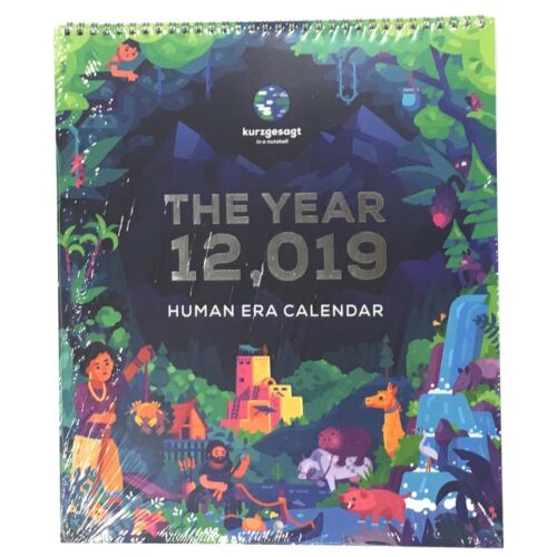 In a Nutshell The Year 12,019 Human Era Calendar Kurzgesagt 2019, Sold Out - New