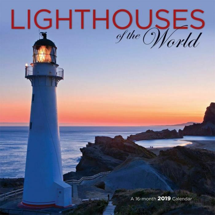 Lighthouses of the World 2019 Calendar - Lighthouse Wall Calendar 2019