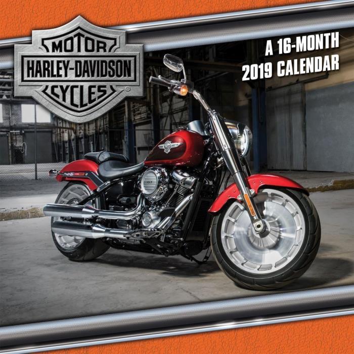 Harley Davidson 2019 Official Wall Calendar, Motorcycles by Trends International