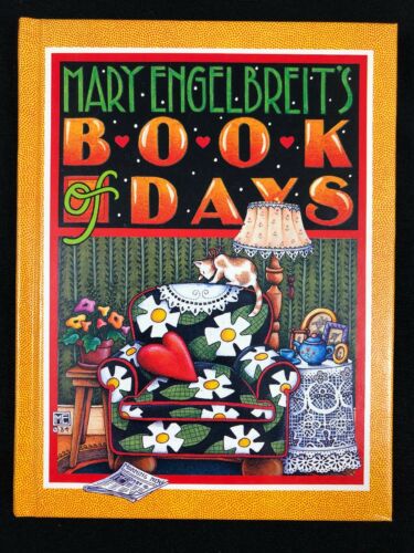 Vintage 1991 MARY ENGELBREIT Unused BOOK OF DAYS Art Perpetual Calendar