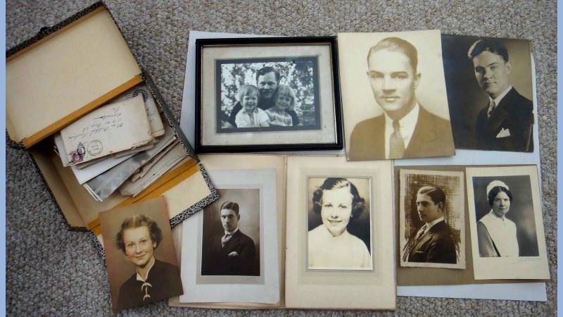 LOT1930 antique EPHEMERA norristown pa 49pc ANDERS FAMILY