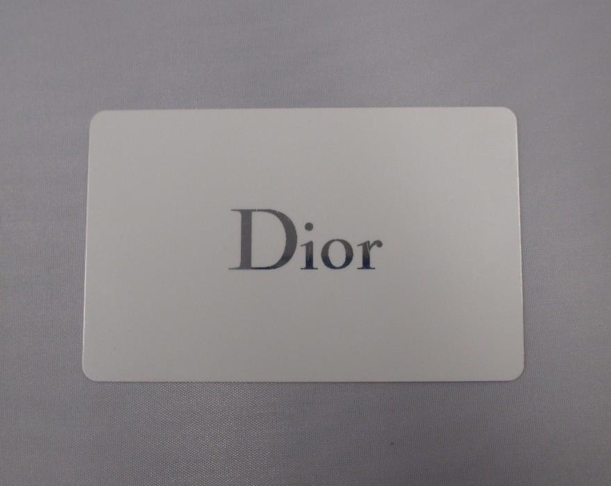 Rare Open & Blank Christian Dior Watch Multilingual International Guarantee Card