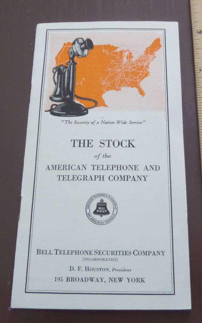 1924 The Stock of AT&T