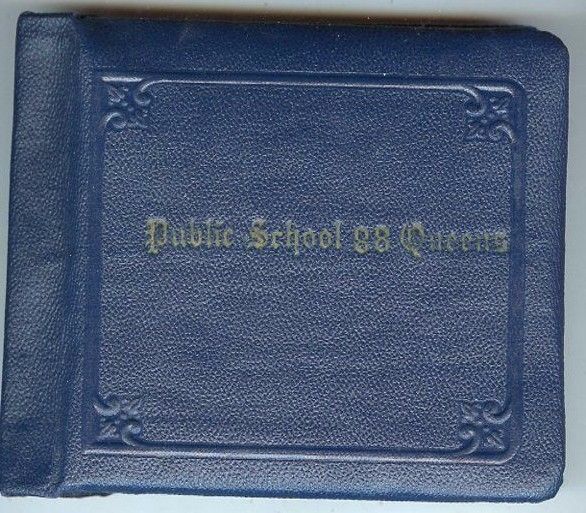 1945 Autograph Book Public School 88 - Queens, New York, W/ Photo of School
