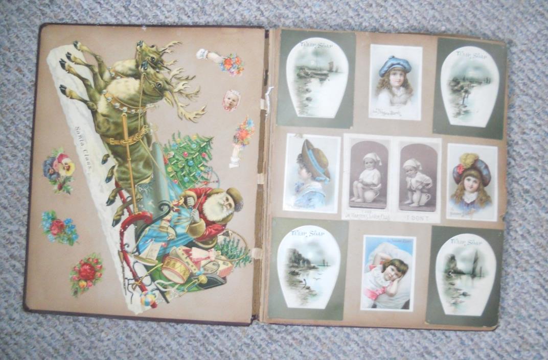 Soap Labels French Perfume Antique Art Nouveau Oeillet Miraly Paris Vintage