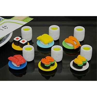 IWAKO Japanese Erasers / Conveyor Belt Sushi 6pcs