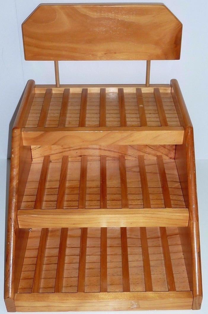 24 Pen Fountain Solid Wood Display Case Holder Storage Collector Organizer Box