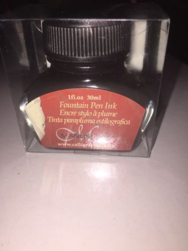 New In Box-Manuscript Fountain Pen Ink 30ml(1fl oz)Black