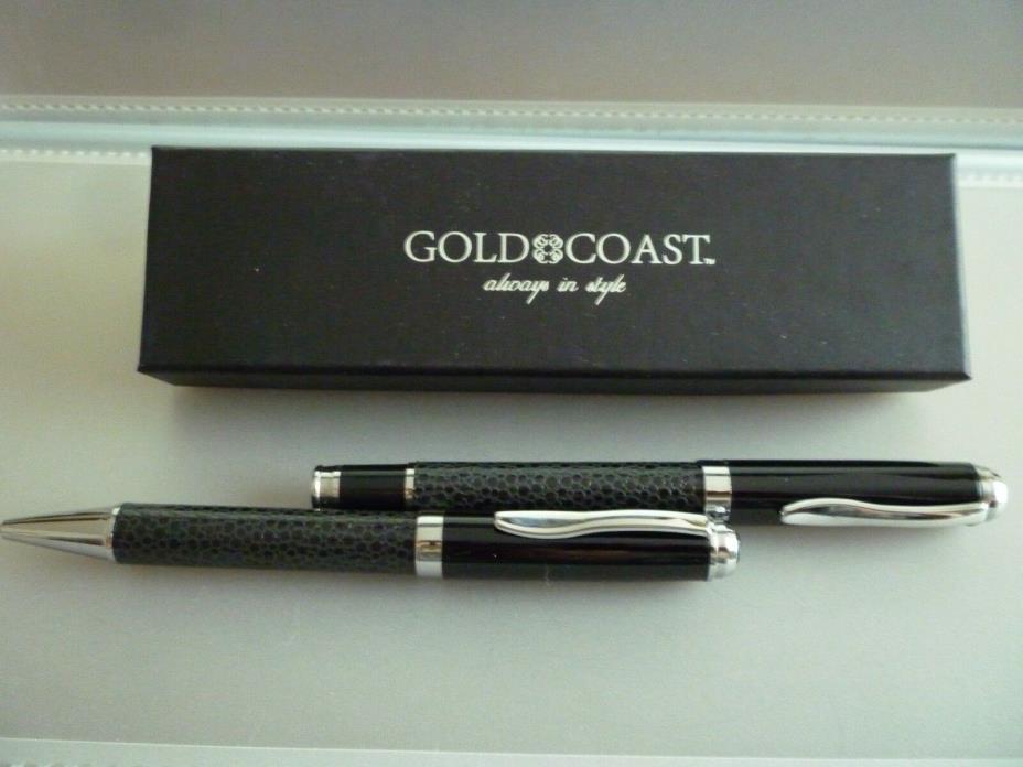 NEW VINTAGE Gold Coast  Set of 2 Pens in a Gift Box ALWAYS IN STYLE