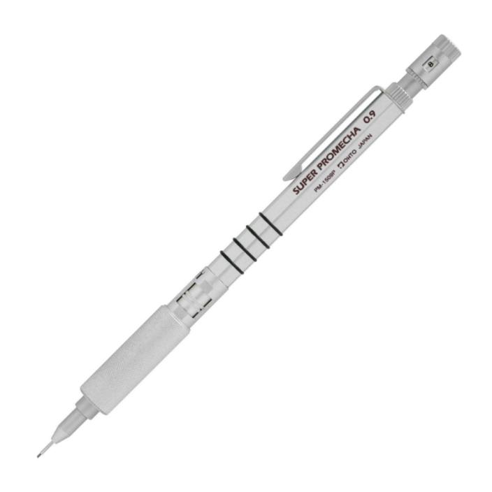 OHTO Mechanical Pencil, Super Promecha, 0.9 mm (PM-1509P-Silver) 0.9mm