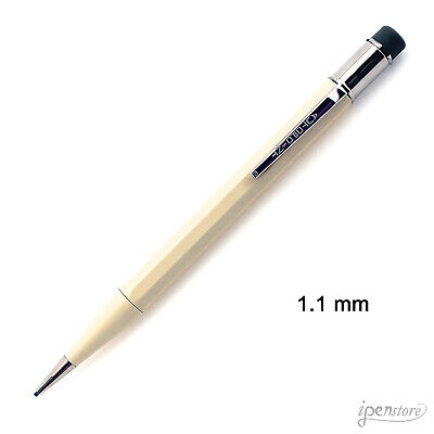Autopoint All-American Jumbo Mechanical Pencil 360-1, White (Ivory), 1.1 mm