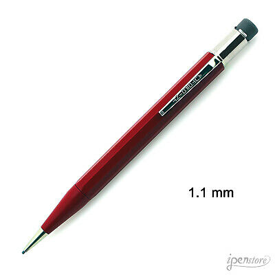 Autopoint All-American Jumbo Mechanical Pencil 360-1, Red, 1.1 mm