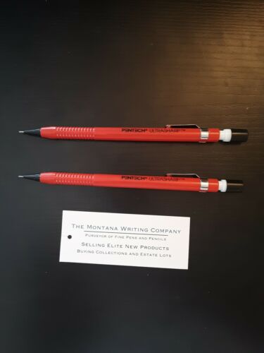 Vintage nos Pentech Ultrasharp Automatic Pushbutton Mechanical Pencils