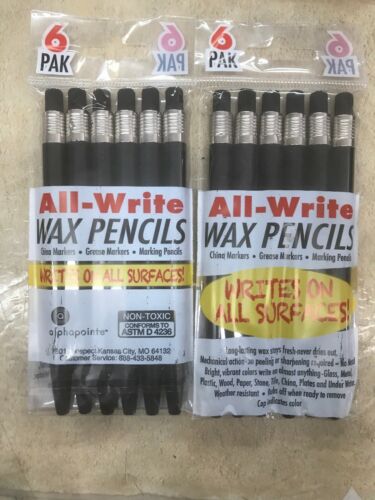 All-Write Wax Mechanical Pencils Twist Top Retractable Grease Markers China Pen,