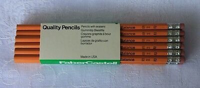 One Dozen Faber Castell (USA) Balance 210 No.2 Pencils