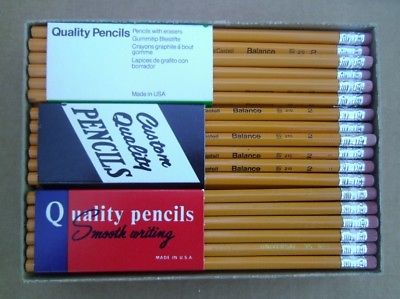 24 Doz Vintage Faber Castell Wood Pencils No.2 NOS US Made