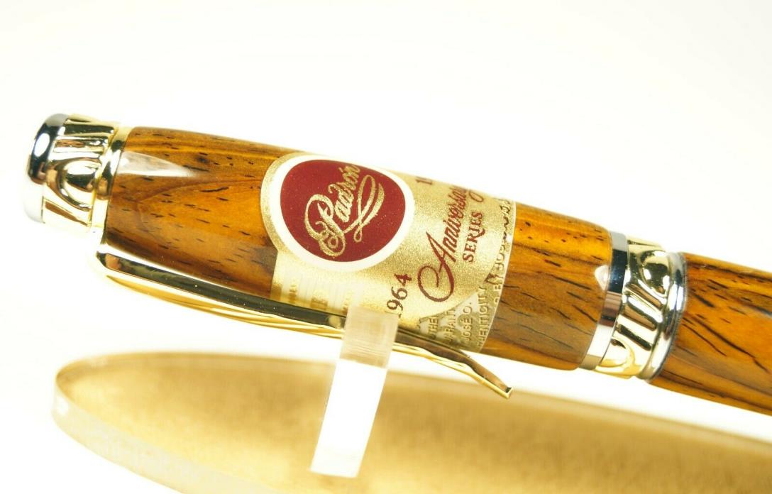 Padron 1964 Anniversary Cocobolo Gold and Chrome Handmade ULTRA Cigar Pen