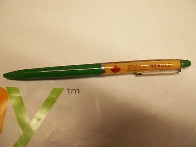 Old Ballpoint Motion Pen Space Needle Seattle