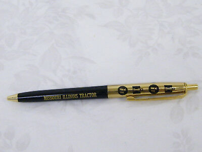 Vintage ReadyRiter Missouri Illinois Tractor Ink Pen