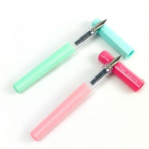 limited edition ,Pilot Kakuno Fountain Pen ,Mint blue and Pink